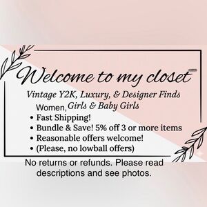 Welcome To My Closet